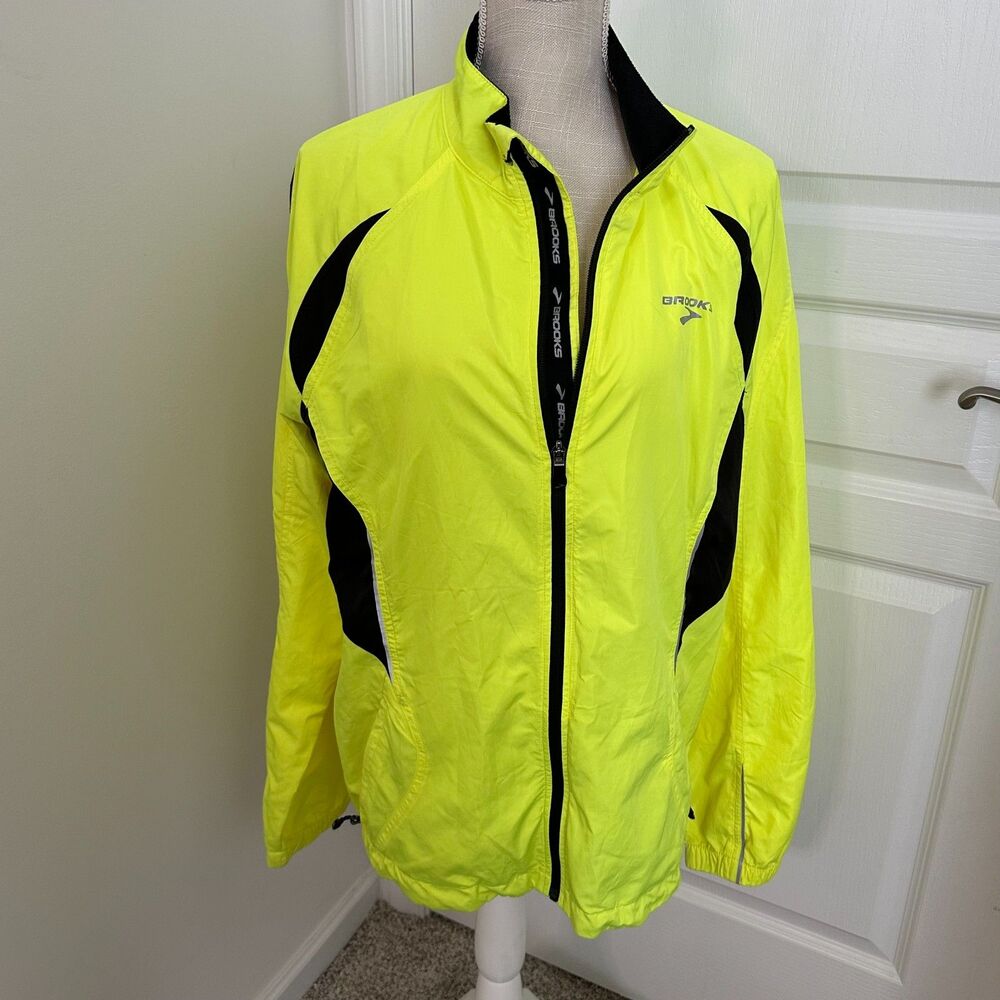 Brooks Running Jacket Men’s Medium High Visibility Like New